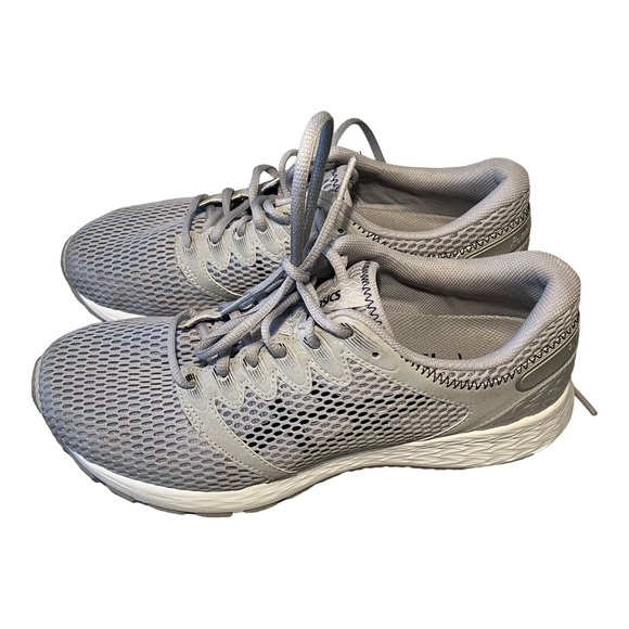 ASICS ROAD HAWK FF2 GRAY FEEL FAST RUNNING Womens Size 10 SHOES - Picture 3 of 8